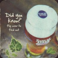 Beer coaster samuel-adams-50