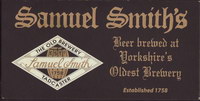 Beer coaster samuel-smith-12
