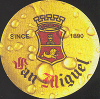 Beer coaster san-miguel-13-oboje