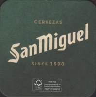 Beer coaster san-miguel-143-oboje