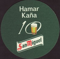 Beer coaster san-miguel-55-oboje