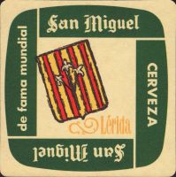 Beer coaster san-miguel-86-zadek