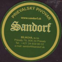 Beer coaster sandorf-6-zadek