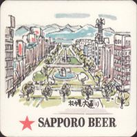 Beer coaster sapporo-14-zadek