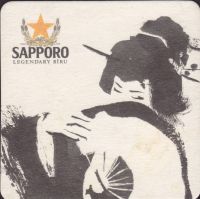 Beer coaster sapporo-19-zadek