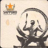 Beer coaster sapporo-21-zadek