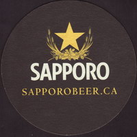 Beer coaster sapporo-8-zadek