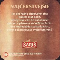 Pivní tácek saris-63-zadek