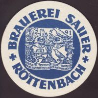 Beer coaster sauer-rottenbach-1