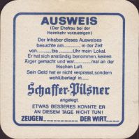 Beer coaster schaffer-2-zadek