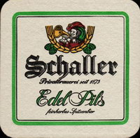 Beer coaster schaller-brau-1