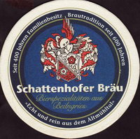 Beer coaster schattenhofer-brau-1