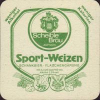 Beer coaster scheible-3-zadek