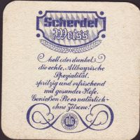 Beer coaster scherdel-47-zadek-small