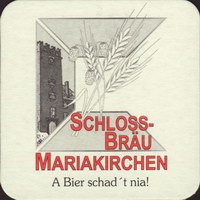 Beer coaster schlossbrau-mariakirchen-1
