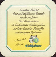 Pivní tácek schlossbrauerei-eichhofen-2-zadek