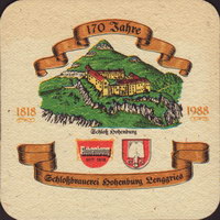 Beer coaster schlossbrauerei-hohenburg-1-oboje