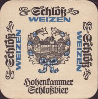 Beer coaster schlossbrauerei-hohenkammer-2-zadek