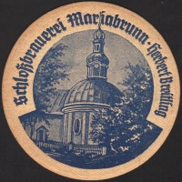 Beer coaster schlossbrauerei-mariabrunn-2-oboje-small