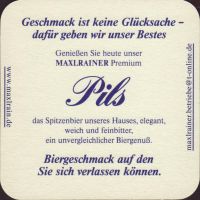 Beer coaster schlossbrauerei-maxrain-10-zadek