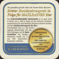 Beer coaster schlossbrauerei-maxrain-11-zadek