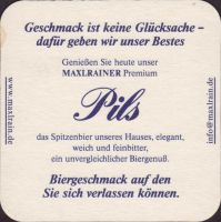 Pivní tácek schlossbrauerei-maxrain-20-zadek