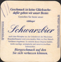 Beer coaster schlossbrauerei-maxrain-21-zadek