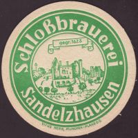 Beer coaster schlossbrauerei-sandelzhausen-1-small