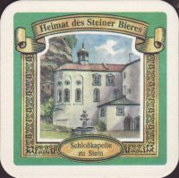 Beer coaster schlossbrauerei-stein-11-zadek