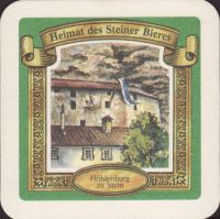 Beer coaster schlossbrauerei-stein-20-zadek