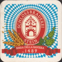 Beer coaster schlossbrauerei-stein-27-oboje