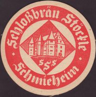 Beer coaster schlossbrauerei-stockle-schmieheim-1-small