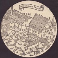 Beer coaster schlossbrauerei-thungen-2-zadek