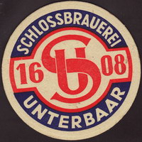 Beer coaster schlossbrauerei-unterbaar-1-oboje-small