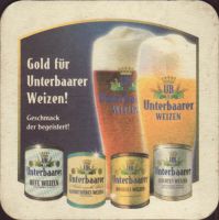 Beer coaster schlossbrauerei-unterbaar-3-zadek