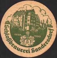 Beer coaster schlossbrauerei-zu-sandersdorf-11-small