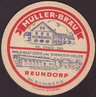 Pivní tácek schmausenkeller-und-brauerei-muller-2