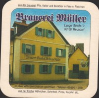 Beer coaster schmausenkeller-und-brauerei-muller-3