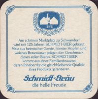 Beer coaster schmidtbrau-9-zadek
