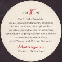 Beer coaster schuetzengarten-125-zadek