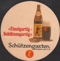 Beer coaster schuetzengarten-132-zadek