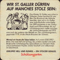 Beer coaster schuetzengarten-55-zadek