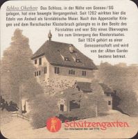 Beer coaster schuetzengarten-69-zadek