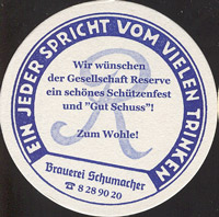 Beer coaster schumacher-2-zadek