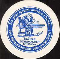 Beer coaster schumacher-4-zadek
