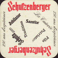 Beer coaster schutzenberger-7-zadek