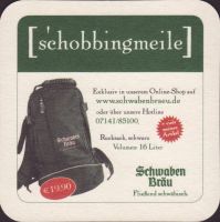 Beer coaster schwaben-brau-113-zadek