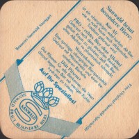 Beer coaster schwaben-brau-116-zadek