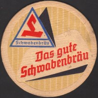 Beer coaster schwaben-brau-119-zadek