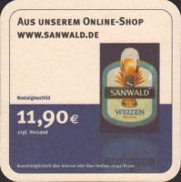 Beer coaster schwaben-brau-122-zadek